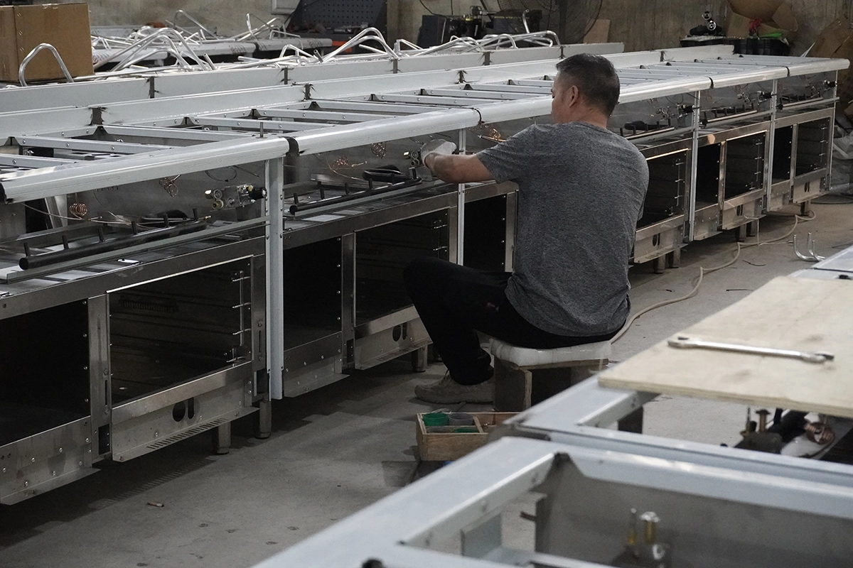 Yaumy Kitchen factory process 1